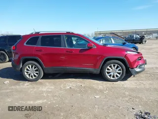 2015 Jeep Cherokee Limited with VIN 1C4PJMDS1FW646135, listed as a IAAI auction lot 41991811 with 123,229 mi miles. Bid and sale history available at carsss.com. Image 13.