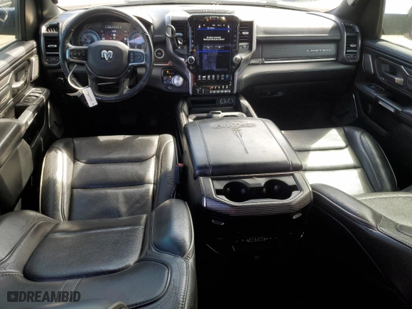 2020 Ram 1500 Limited with VIN 1C6SRFHT6LN240362, listed as a Copart auction lot 47100615 with 82,654 mi miles and Salvage Title. Bid and sale history available at carsss.com. Image 8.