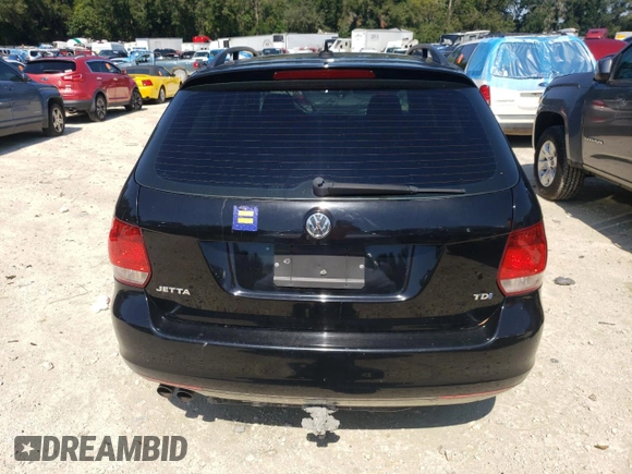 2011 Volkswagen Jetta SportWagen TDI with VIN 3VWML7AJ0BM692959, listed as a Copart auction lot 74376044 with 105,862 mi miles and Salvage Title. Bid and sale history available at carsss.com. Image 6.