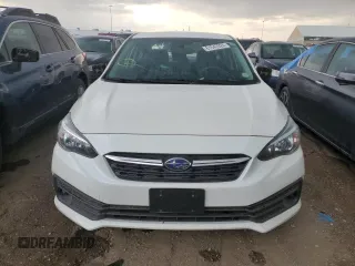 2021 Subaru Impreza with VIN 4S3GKAB66M3601188, listed as a Copart auction lot 61547024 with 37,307 mi miles and Clean Title. Bid and sale history available at carsss.com. Image 5.