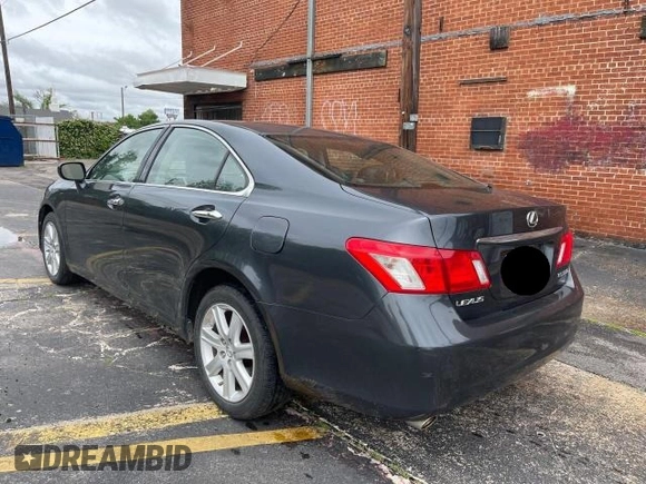 2008 Lexus ES with VIN JTHBJ46G182198751, listed as a Copart auction lot 55494655 with 195,194 mi miles and Salvage Title. Bid and sale history available at carsss.com. Image 4.