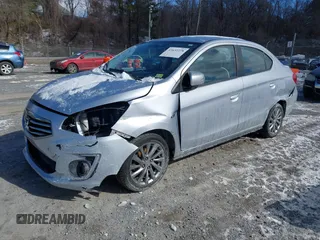 2019 Mitsubishi Mirage G4 SE with VIN ML32F4FJ4KHF11378, listed as a IAAI auction lot 41632278 with 63,395 mi miles. Bid and sale history available at carsss.com. Image 17.