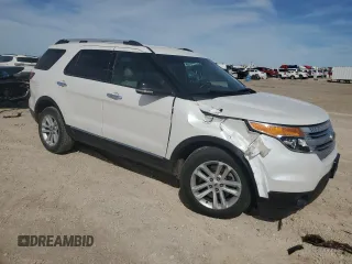 2015 Ford Explorer XLT with VIN 1FM5K7D88FGC04680, listed as a Copart auction lot 50348775 with 104,815 mi miles and Salvage Title. Bid and sale history available at DreamBid. Image 4.