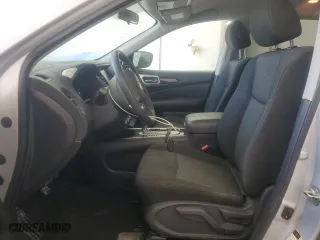 2020 Nissan Pathfinder S with VIN 5N1DR2AN0LC629690, listed as a Copart auction lot 89143465 with 49,442 mi miles and Salvage Title. Bid and sale history available at carsss.com. Image 7.