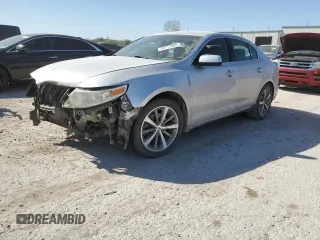 2011 Lincoln MKS with VIN 1LNHL9DR1BG614052, listed as a Copart auction lot 53111205 with Not Provided miles and Salvage Title. Bid and sale history available at DreamBid. Image 1.
