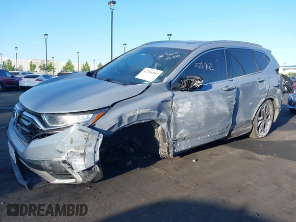 2021 Honda CR-V Touring with VIN 7FART6H97ME010816, listed as a IAAI auction lot 42256962 with 86,223 mi miles and . Bid and sale history available at DreamBid. Image 6.