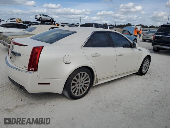 2010 Cadillac CTS Performance with VIN 1G6DL5EV2A0118761, listed as a Copart auction lot 76418284 with Not Provided miles and Salvage Title. Bid and sale history available at carsss.com. Image 3.
