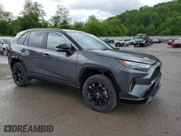 2023 Toyota RAV4 Hybrid XSE z VIN 4T3E6RFV4PU120269, wystawiony jako Copart lot #55467935 z przebiegiem 16 019 mil mil oraz Szkoda całkowita • Salvage title. Historia ofert i sprzedaży dostępna na DreamBid. Obrazek 4.