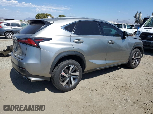 2019 Lexus NX 300 with VIN JTJYARBZ6K2119305, listed as a Copart auction lot 62756135 with 82,685 mi miles and Salvage title. Bid and sale history available at DreamBid. Image 3.