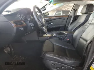 2008 BMW 5 Series 535i z VIN WBANW13548CZ77733, wystawiony jako Copart lot #56861005 z przebiegiem 207 196 mil mil oraz Szkoda całkowita • Salvage title. Historia ofert i sprzedaży dostępna na DreamBid. Obrazek 7.