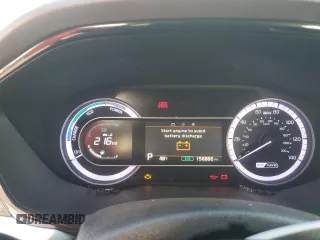 2020 Kia Niro LX with VIN KNDCB3LC4L5397881, listed as a Copart auction lot 44182495 with 156,886 mi miles and Salvage Title. Bid and sale history available at carsss.com. Image 9.