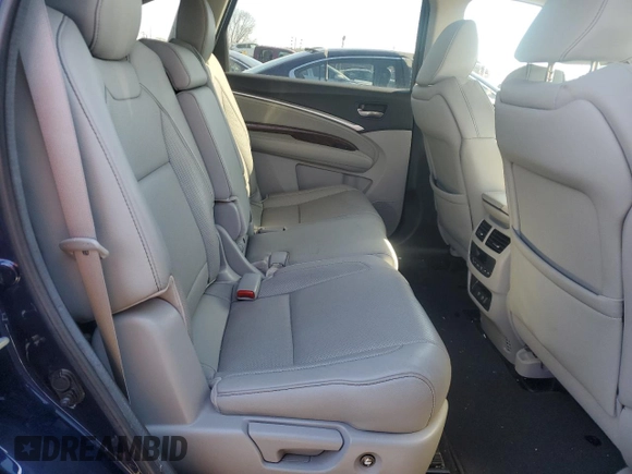 2019 Acura MDX Technology with VIN 5J8YD4H54KL033987, listed as a Copart auction lot 44529105 with 59,097 mi miles and Salvage title. Bid and sale history available at DreamBid. Image 11.