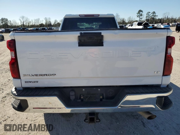 2020 Chevrolet Silverado 3500HD LT with VIN 1GC4YTE75LF205106, listed as a Copart auction lot 48695845 with 165,910 mi miles and Salvage Title. Bid and sale history available at carsss.com. Image 6.