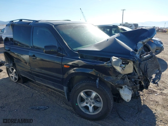 2008 Honda Pilot SE with VIN 5FNYF18398B049751, listed as a IAAI auction lot 40452863 with 1 mi miles. Bid and sale history available at carsss.com. Image 1.