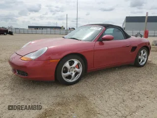2002 Porsche Boxster S with VIN WP0CB29832U663361, listed as a Copart auction lot 64810945 with 75,411 mi miles and Salvage title. Bid and sale history available at DreamBid. Image 1.