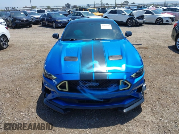 2020 Ford Mustang EcoBoost with VIN 1FA6P8TH3L5133922, listed as a IAAI auction lot 42152718 with 49,809 mi miles. Bid and sale history available at carsss.com. Image 13.
