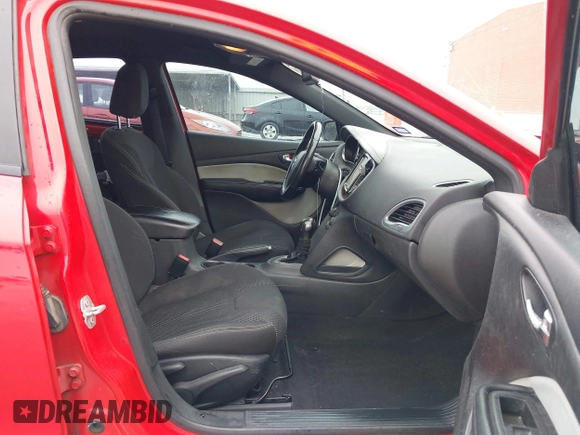 2016 Dodge Dart SXT with VIN 1C3CDFBB3GD732763, listed as a IAAI auction lot 41964873 with 139,815 mi miles. Bid and sale history available at carsss.com. Image 5.