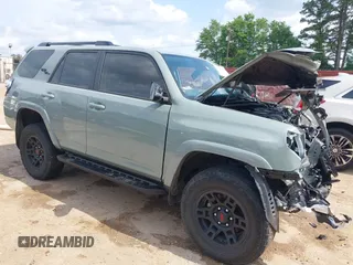 2023 Toyota 4Runner TRD Off Road Premium with VIN JTERU5JR6P6167259, listed as a IAAI auction lot 42126442 with 24,832 mi miles and . Bid and sale history available at DreamBid. Image 1.