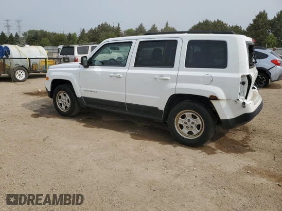2013 Jeep Patriot Sport with VIN 1C4NJPBA1DD264473, listed as a Copart auction lot 59222735 with 165,206 mi miles and Salvage title. Bid and sale history available at DreamBid. Image 2.