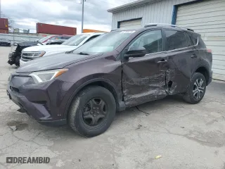 2017 Toyota RAV4 LE with VIN 2T3BFREV0HW622394, listed as a Copart auction lot 52765275 with 67,111 mi miles and Salvage Title. Bid and sale history available at carsss.com. Image 1.