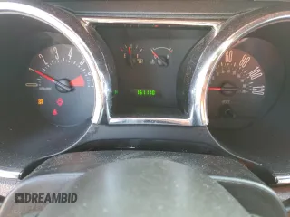 2007 Ford Mustang Deluxe with VIN 1ZVFT80N375240875, listed as a Copart auction lot 42513745 with 161,110 mi miles and Salvage Title. Bid and sale history available at carsss.com. Image 9.