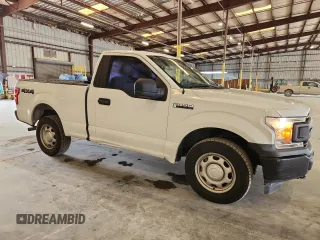2018 Ford F-150 XL with VIN 1FTMF1EB7JFD61174, listed as a Copart auction lot 62522405 with 141,624 mi miles and Clean title. Bid and sale history available at DreamBid. Image 4.