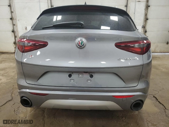 2020 Alfa Romeo Stelvio Ti with VIN ZASPAKBN1L7C88968, listed as a Copart auction lot 51223235 with 79,530 mi miles and Salvage Title. Bid and sale history available at carsss.com. Image 6.