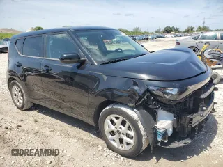 2023 Kia Soul LX with VIN KNDJ23AU0P7849953, listed as a Copart auction lot 56181825 with 13,656 mi miles and Salvage Title. Bid and sale history available at DreamBid. Image 4.