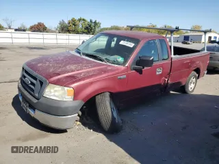 2005 Ford F-150 XL with VIN 1FTRF12W65KC58208, listed as a Copart auction lot 82281114 with 129,774 mi miles and Salvage title. Bid and sale history available at DreamBid. Image 1.