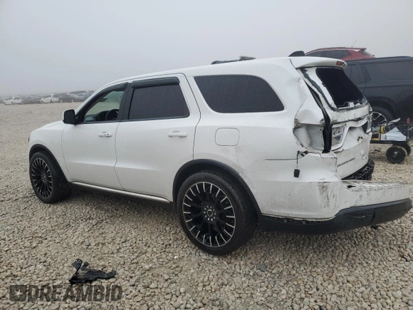 2019 Dodge Durango SXT Plus with VIN 1C4RDHAG5KC754910, listed as a Copart auction lot 43106925 with 104,148 mi miles and Salvage Title. Bid and sale history available at DreamBid. Image 2.