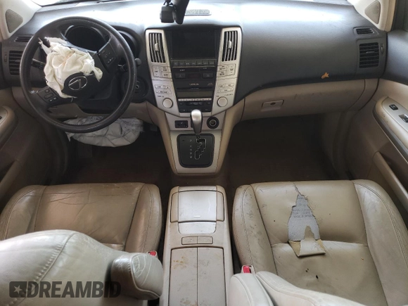 2006 Lexus RX 400h z VIN JTJHW31U360046643, wystawiony jako Copart lot #63146295 z przebiegiem 256 224 mil mil oraz Szkoda całkowita • Salvage title. Historia ofert i sprzedaży dostępna na DreamBid. Obrazek 8.