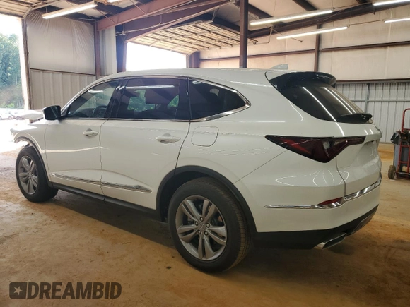 2025 Acura MDX с VIN 5J8YD9H3XSL002111, выставлен на аукционе Copart как лот 60175765 с пробегом 2 854 миль миль и Чистый • Clean title. История ставок и продаж доступна на DreamBid. Изображение 2.
