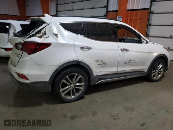 2017 Hyundai Santa Fe 2.0T z VIN 5XYZUDLA3HG456149, wystawiony jako Copart lot #37585923 z przebiegiem 111 627 mil mil oraz Szkoda całkowita • Salvage title. Historia ofert i sprzedaży dostępna na DreamBid. Obrazek 3.