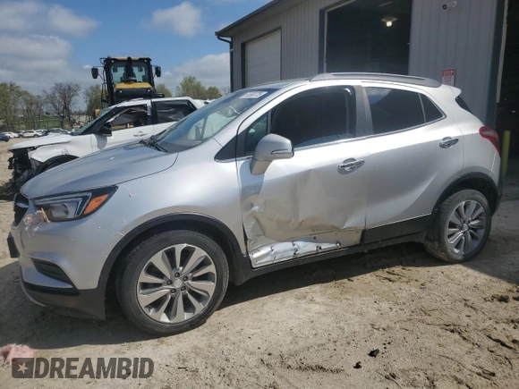 2018 Buick Encore Preferred with VIN KL4CJASB7JB657005, listed as a Copart auction lot 53558775 with 165,353 mi miles and Salvage Title. Bid and sale history available at DreamBid. Image 1.