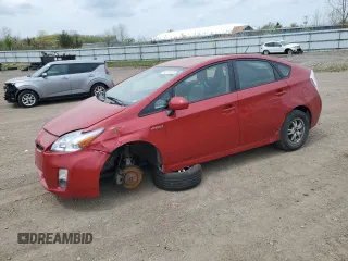 2010 Toyota Prius II with VIN JTDKN3DU9A0028633, listed as a Copart auction lot 54819915 with 177,123 mi miles and Salvage Title. Bid and sale history available at DreamBid. Image 1.
