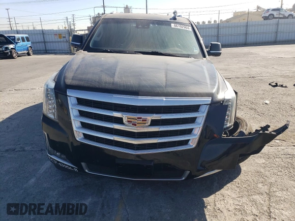 2018 Cadillac Escalade ESV Luxury z VIN 1GYS3HKJ5JR332110, wystawiony jako Copart lot #86192964 z przebiegiem 102 309 mil mil oraz Czysty tytuł • Clean title. Historia ofert i sprzedaży dostępna na DreamBid. Obrazek 5.