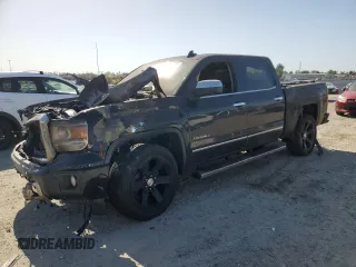 2015 GMC Sierra 1500 Denali z VIN 3GTU2WEJ7FG373055, wystawiony jako Copart lot #53924585 z przebiegiem Nie podano mil oraz Szkoda całkowita • Salvage title. Historia ofert i sprzedaży dostępna na DreamBid. Obrazek 1.