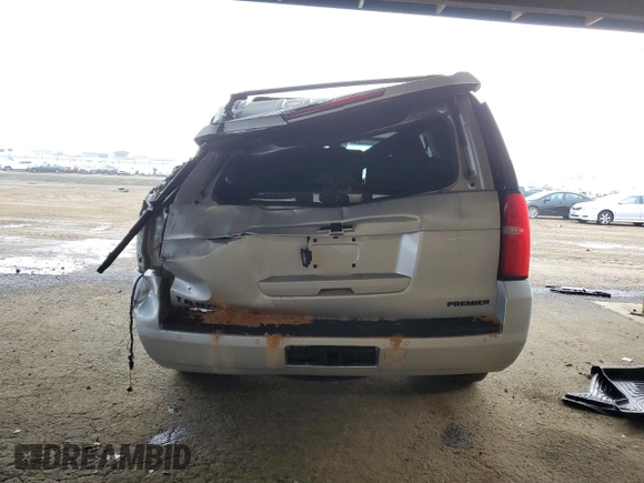 2019 Chevrolet Tahoe Premier with VIN 1GNSKCKJ9KR205249, listed as a Copart auction lot 41647065 with 46,854 mi miles and Salvage title. Bid and sale history available at DreamBid. Image 6.