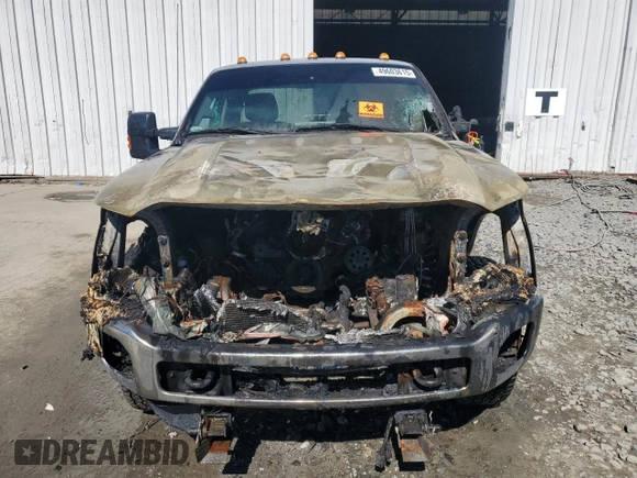 2011 Ford Super Duty F-250 SRW XL with VIN 1FT7X2B66BEA23215, listed as a Copart auction lot 49603615 with Not Provided miles and Salvage Title. Bid and sale history available at carsss.com. Image 5.
