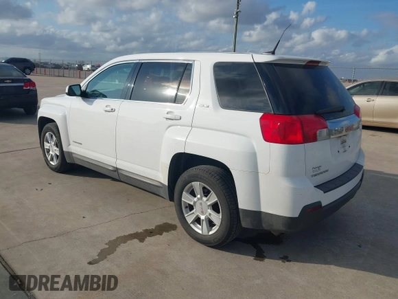 2010 GMC Terrain SLE-1 with VIN 2CTALBEWXA6399968, listed as a IAAI auction lot 41498628 with 1 mi miles. Bid and sale history available at carsss.com. Image 3.
