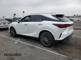 2023 Lexus RX 350 with VIN 2T2BAMBA0PC013734, listed as a Copart auction lot 55179335 with 22,314 mi miles and Salvage title. Bid and sale history available at DreamBid. Image 2.
