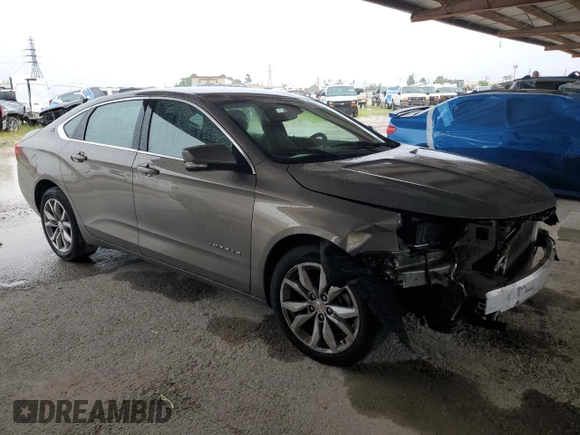 2017 Chevrolet Impala with VIN 1G1105S36HU170692, listed as a Copart auction lot 50321555 with 133,607 mi miles and Salvage Title. Bid and sale history available at DreamBid. Image 4.