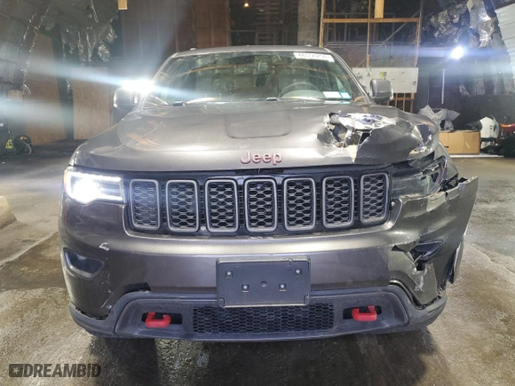 2018 Jeep Grand Cherokee Trailhawk with VIN 1C4RJFLG7JC507560, listed as a Copart auction lot 86556254 with 46,344 mi miles and Salvage Title. Bid and sale history available at carsss.com. Image 5.
