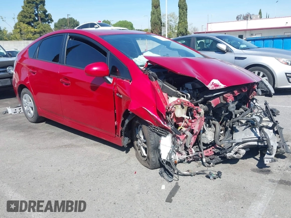 2010 Toyota Prius II with VIN JTDKN3DU0A0020971, listed as a IAAI auction lot 41840570 with 121,155 mi miles. Bid and sale history available at carsss.com. Image 1.