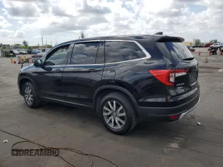 2022 Honda Pilot EX-L with VIN 5FNYF5H53NB015633, listed as a Copart auction lot 54150005 with 99,950 mi miles and Salvage title. Bid and sale history available at DreamBid. Image 2.
