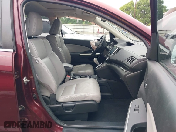 2015 Honda CR-V EX-L with VIN 2HKRM3H77FH519752, listed as a IAAI auction lot 41936342 with 73,378 mi miles. Bid and sale history available at carsss.com. Image 5.