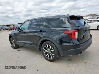 2022 Ford Explorer ST-Line with VIN 1FMSK7KH0NGB06232, listed as a Copart auction lot 55679435 with 52,499 mi miles and Salvage title. Bid and sale history available at DreamBid. Image 2.