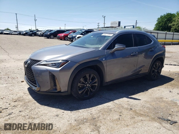 2019 Lexus UX 200 z VIN JTHY3JBH7K2016799, wystawiony jako Copart lot #55071085 z przebiegiem 67 189 mil mil oraz Szkoda całkowita • Salvage title. Historia ofert i sprzedaży dostępna na DreamBid. Obrazek 1.