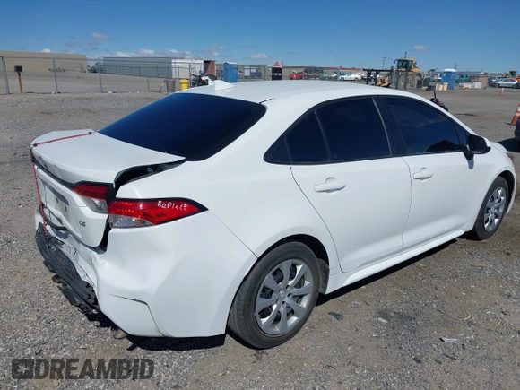 2021 Toyota Corolla LE with VIN 5YFEPMAE9MP205525, listed as a IAAI auction lot 41938581 with 138,291 mi miles and . Bid and sale history available at carsss.com. Image 4.