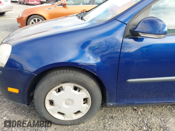 2007 Volkswagen Rabbit with VIN WVWBR71K27W193573, listed as a IAAI auction lot 41043481 with 141,872 mi miles and . Bid and sale history available at DreamBid. Image 12.